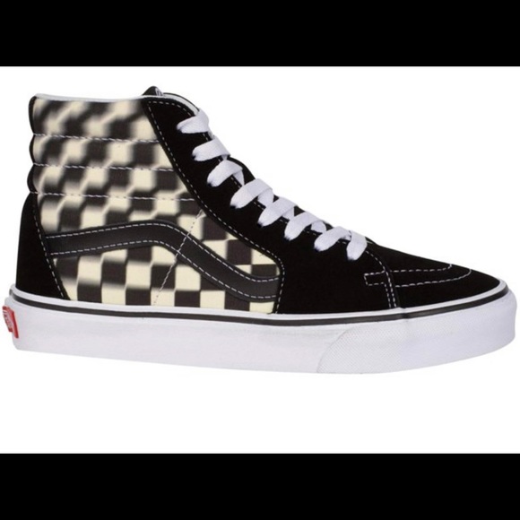 Vans Shoes - Almost new Vans Sk8-Blur High Check Classic